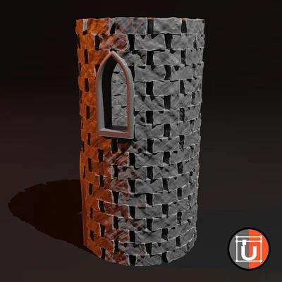 Tháp Thả Xúc Xắc Phong Cách Trung Cổ (Medieval Style Dice Tower)