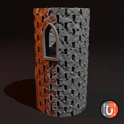 Tháp Thả Xúc Xắc Phong Cách Trung Cổ (Medieval Style Dice Tower)