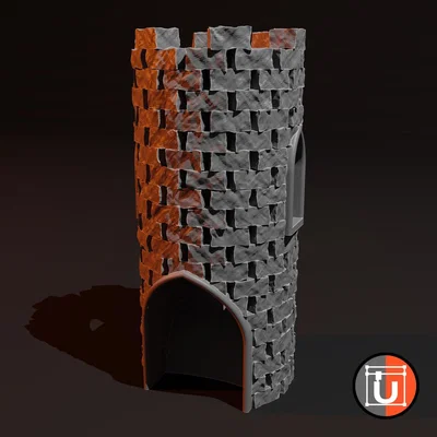 Tháp Thả Xúc Xắc Phong Cách Trung Cổ (Medieval Style Dice Tower)