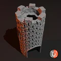 Tháp Thả Xúc Xắc Phong Cách Trung Cổ (Medieval Style Dice Tower) - Thumbnail 4