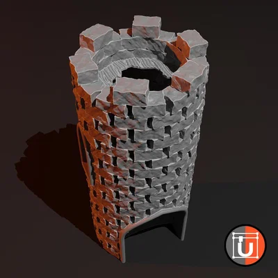 Tháp Thả Xúc Xắc Phong Cách Trung Cổ (Medieval Style Dice Tower)