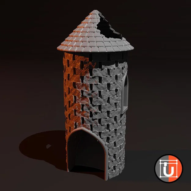 Tháp Thả Xúc Xắc Phong Cách Trung Cổ (Medieval Style Dice Tower) - Image 5