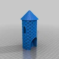 Tháp Thả Xúc Xắc Phong Cách Trung Cổ (Medieval Style Dice Tower) - Thumbnail 9