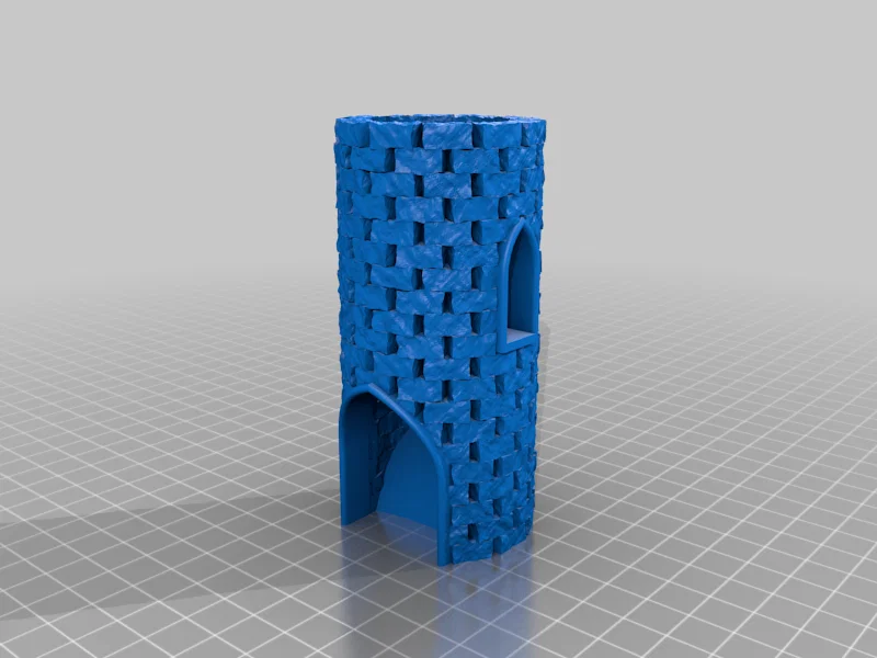 Tháp Thả Xúc Xắc Phong Cách Trung Cổ (Medieval Style Dice Tower) - Image 13
