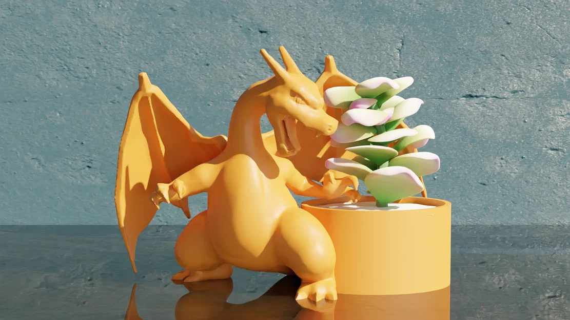 Charizard - Chậu cây Pokemon - Image 1