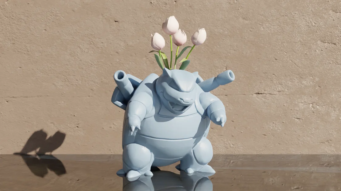 Blastoise - Chậu cây Pokemon - Image 1