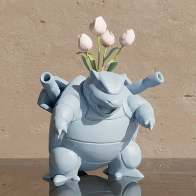 Blastoise - Chậu cây Pokemon