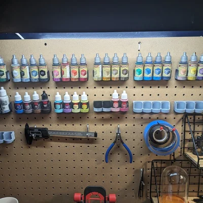 Giá treo sơn cho pegboard 50mm x4