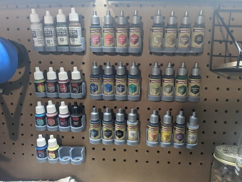 Giá treo sơn cho pegboard 50mm x4 - Image 2