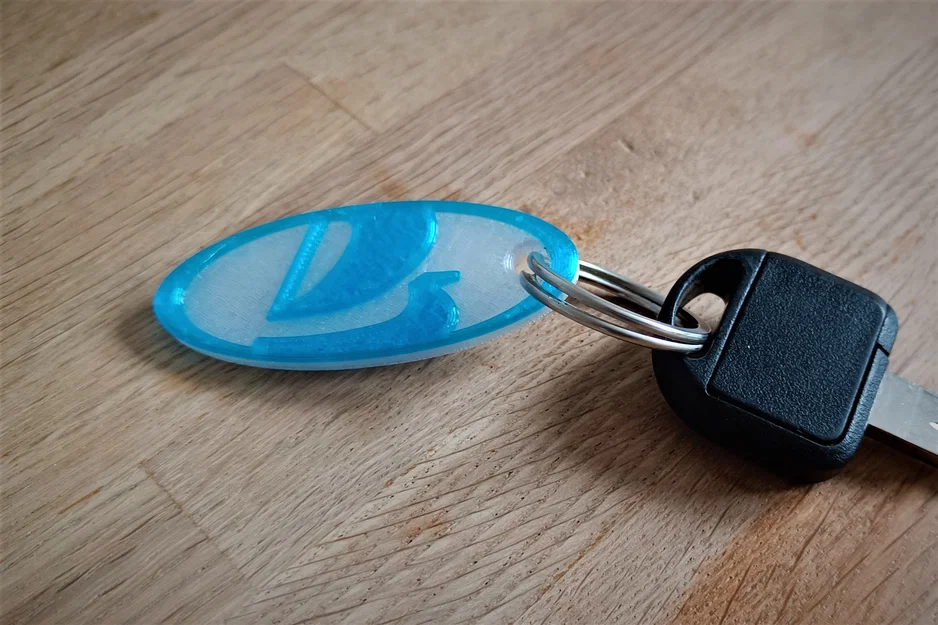 Móc khóa Lada đẹp mắt cho chìa khóa xe hơi - In 3D cực dễ - Image 1