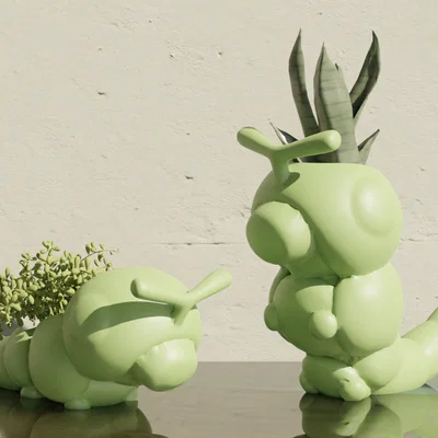 Caterpie - Chậu Trồng Cây Pokemon
