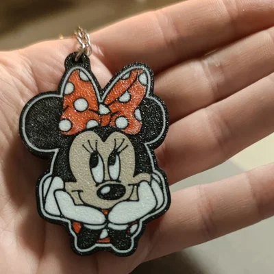 Móc khóa Minnie Mouse (Keychain Minnie Mouse)