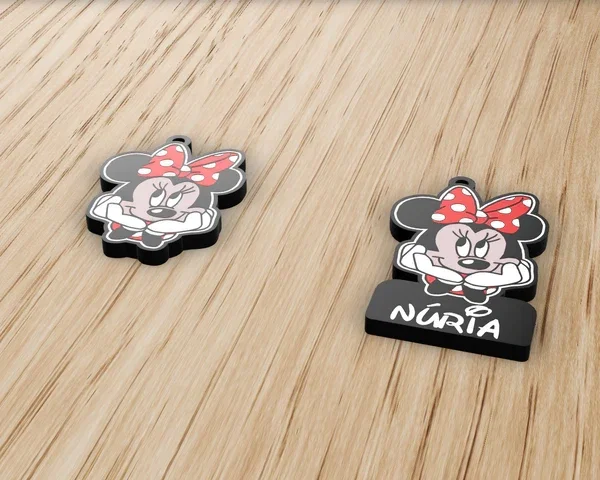 Móc khóa Minnie Mouse (Keychain Minnie Mouse) - Image 2