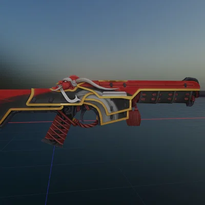 Mô hình in 3D Phantom Oni - Vũ khí Valorant cực chất
