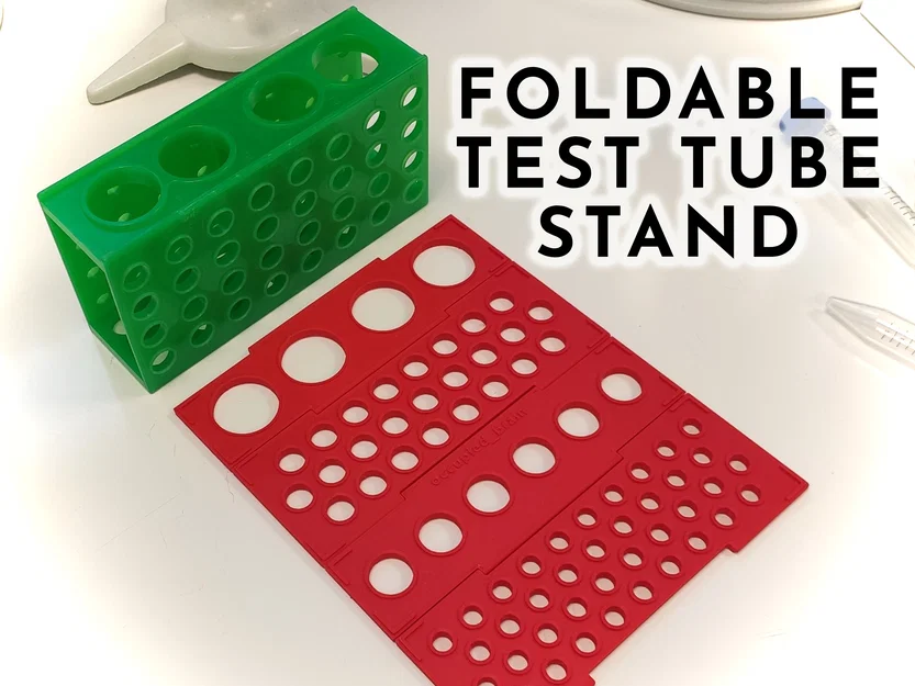 Giá Đỡ Ống Nghiệm Gấp Gọn (Foldable Test Tube Stand) - Image 1