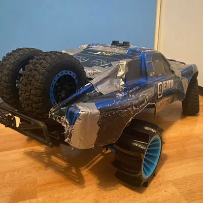 Giá treo bánh dự phòng kép cho xe điều khiển Traxxas Slash 2wd
