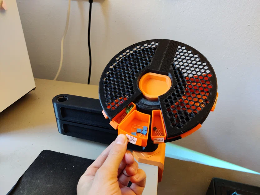 Tay Treo Lưu Trữ Xếp Tầng – Mở Rộng, Xoay & Di Chuyển (Stackable Storage Arm) - Image 4