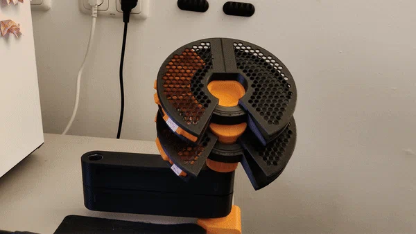 Tay Treo Lưu Trữ Xếp Tầng – Mở Rộng, Xoay & Di Chuyển (Stackable Storage Arm) - Image 8