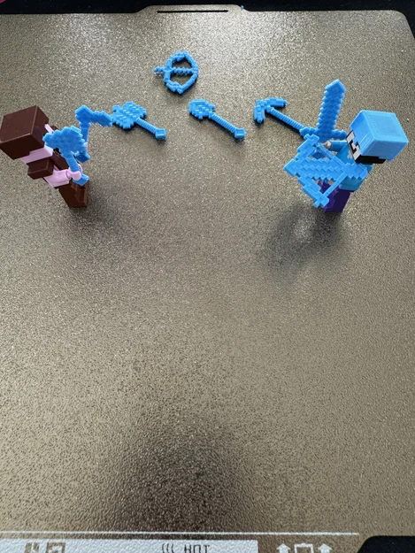 Vũ khí & dụng cụ Minecraft tương thích L.e.g.o (brick) - Image 5