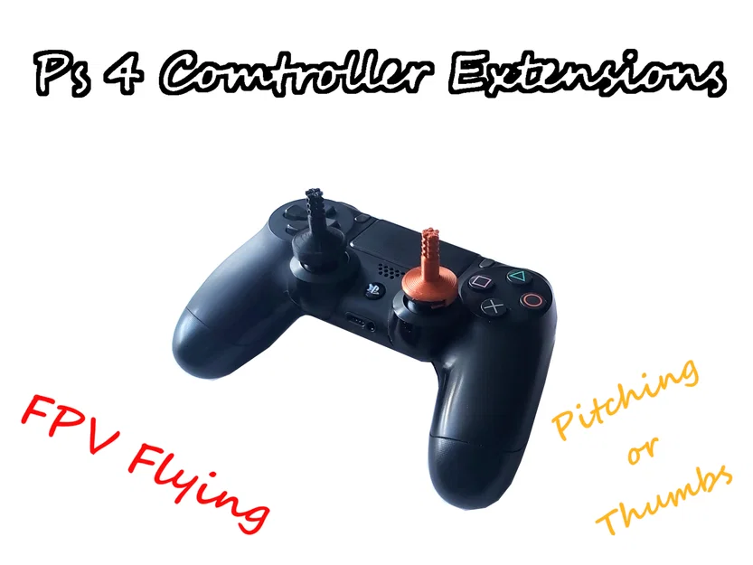 Sticks cho tay cầm PS4 để chơi FPV Drone Simulator - Image 1