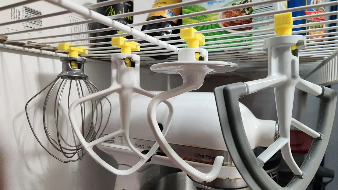 Giá treo phụ kiện KitchenAid Stand Mixer cho wire rack (Remix) - Image 1