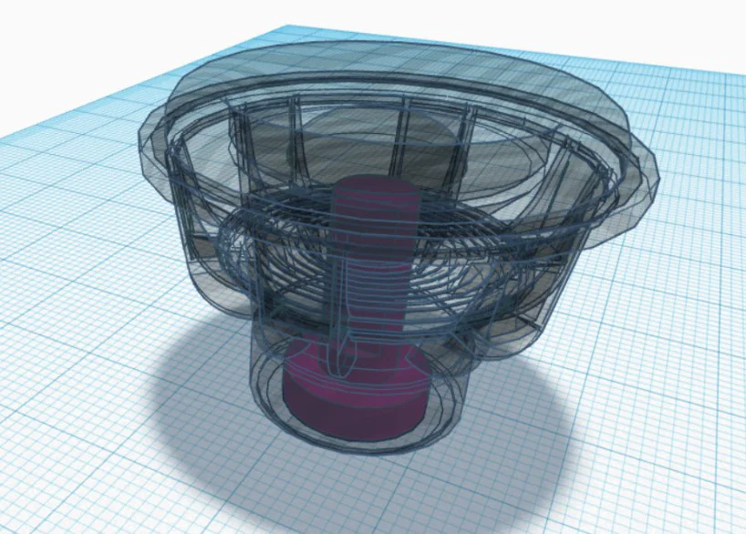 Núm vặn điều chỉnh âm lượng Subwoofer phong cách độc đáo - Image 1