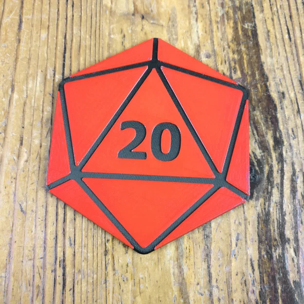 Lót Ly D20 (D20 Coasters) - Image 5