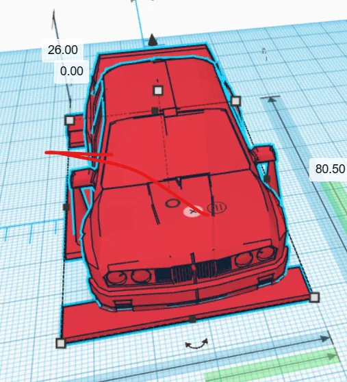 Mô hình thân xe BMW e30 in 3D cho xe điều khiển từ xa RC - Image 1