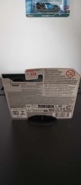 Giá đỡ trưng bày vỉ xe Hot Wheels (Hot Wheels Stand) 3D - Image 4