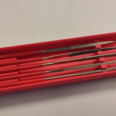 Khay đựng dũa mini hệ Gridfinity 1x4x3u tiện lợi