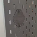 Giá đỡ bộ sạc pin Ryobi cho bảng treo IKEA Skadis - Thumbnail 3