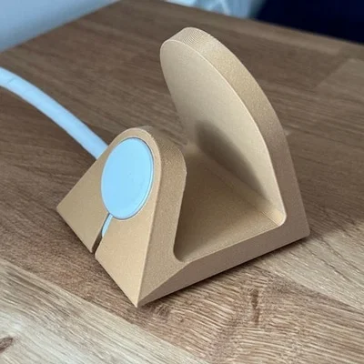 Đế sạc MagSafe kiểu đồng hồ báo thức cho iPhone & Apple Watch