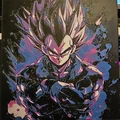 Vegeta Dragonball - HueForge - Thumbnail 1
