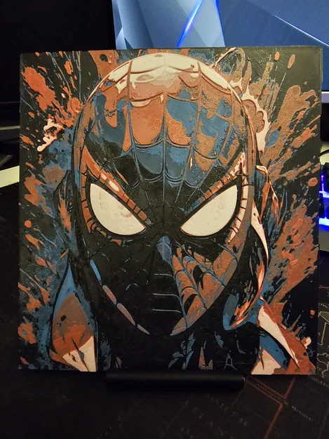 Spiderman - HueForge - Image 1