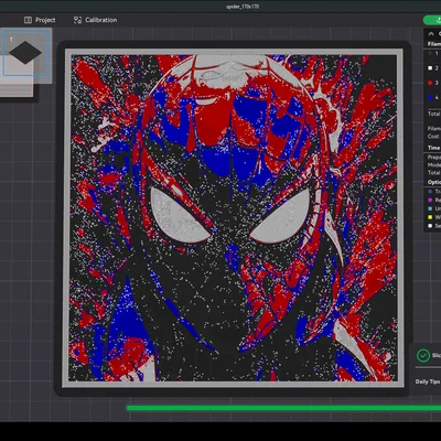 Spiderman - HueForge