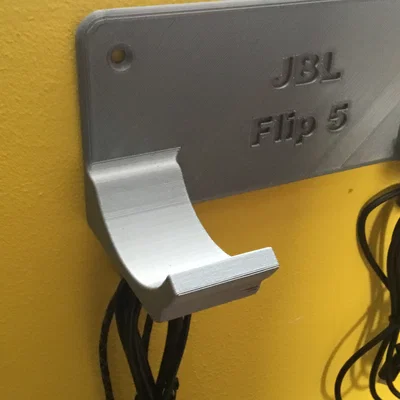 Giá treo tường JBL Flip 5 kèm móc treo cáp tiện ích 3D