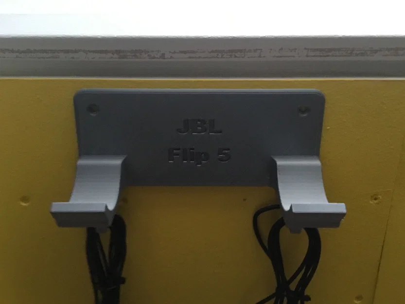 Giá treo tường JBL Flip 5 kèm móc treo cáp tiện ích 3D - Image 3