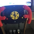 Nắp logo Ferrari cho vô lăng đua xe G920 - Nâng cấp góc đua xe F1 - Thumbnail 1