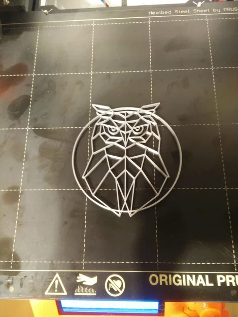 Mô hình cú mèo phong cách hình học 3D (Geometric Owl Art) - Image 2