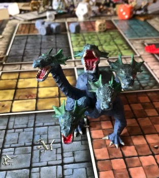 Mô hình Hydra D&D in 3D – Quái vật huyền thoại cho bàn cờ chiến thuật - Image 1