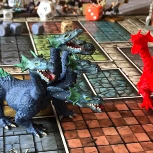 Mô hình Hydra D&D in 3D – Quái vật huyền thoại cho bàn cờ chiến thuật