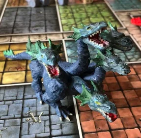 Mô hình Hydra D&D in 3D – Quái vật huyền thoại cho bàn cờ chiến thuật - Image 3