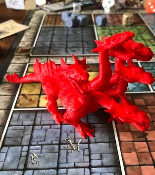 Mô hình Hydra D&D in 3D – Quái vật huyền thoại cho bàn cờ chiến thuật - Image 4