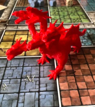 Mô hình Hydra D&D in 3D – Quái vật huyền thoại cho bàn cờ chiến thuật - Image 5