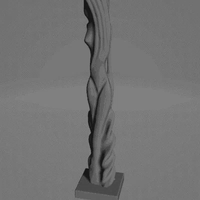 Tượng 3D nghệ thuật hình thể phụ nữ sang trọng