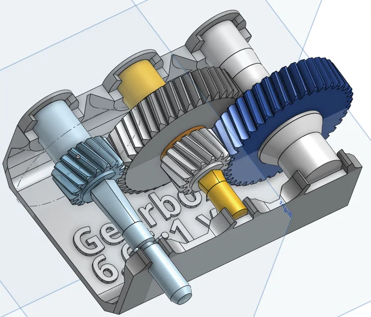 Nghiên cứu về bộ giảm tốc 6.6:1 (6.6:1 Gear Reduction Study) - Image 1