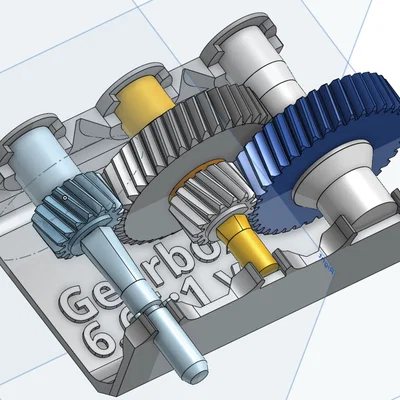 Nghiên cứu về bộ giảm tốc 6.6:1 (6.6:1 Gear Reduction Study)