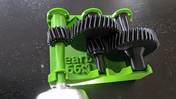 Nghiên cứu về bộ giảm tốc 6.6:1 (6.6:1 Gear Reduction Study) - Image 3