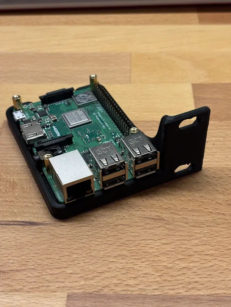 Giá đỡ Rack cho Raspberry Pi hỗ trợ ốc cấy nhiệt (Heat Set Inserts) - Image 1