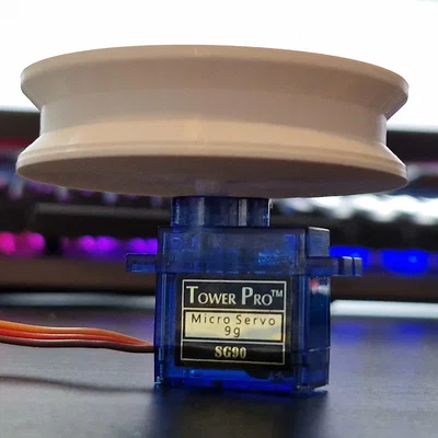 Phụ kiện gắn bánh xe/puly cho Servo